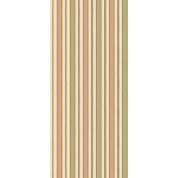 Samples and Purchasing available for Melbourne Stripe - Soft Red/Green Red By G P & J Baker | Originals Wallpaper |Stripes  Wallcovering  at Designer Wallcoverings and Fabrics