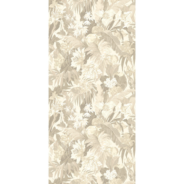 Samples and Purchasing available for Tropical Floral - Stone Beige By G P & J Baker | Originals Wallpaper |Botanical & Floral  Wallcovering  at Designer Wallcoverings and Fabrics