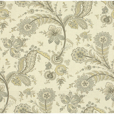 Samples and Purchasing available for Cottingham - Opal White By Kravet Basics | Sarah Richardson Affinity |Botanical & Floral Jacobeans Multipurpose Print at Designer Wallcoverings and Fabrics