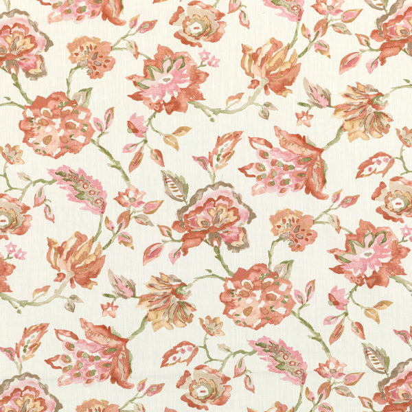 Samples and Purchasing available for Etheria - Camelia White By Kravet Basics | Monterey |Botanical & Floral  Multipurpose Print at Designer Wallcoverings and Fabrics