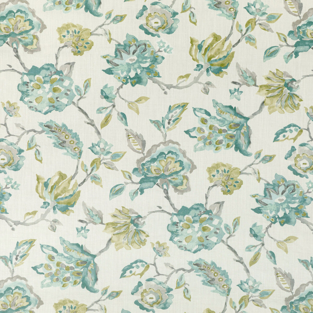 Samples and Purchasing available for Etheria - Garden White By Kravet Basics | Monterey |Botanical & Floral  Multipurpose Print at Designer Wallcoverings and Fabrics