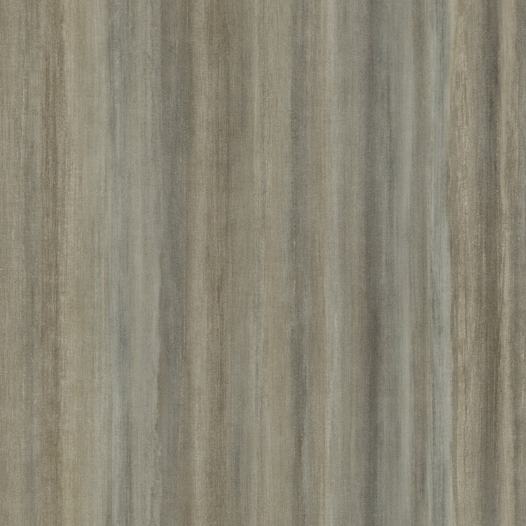 Samples and Purchasing available for Painted Stripe - Bronze Brown By Threads | Vinyl Wallpaper Collection I |Solid Texture Wallcovering Print at Designer Wallcoverings and Fabrics