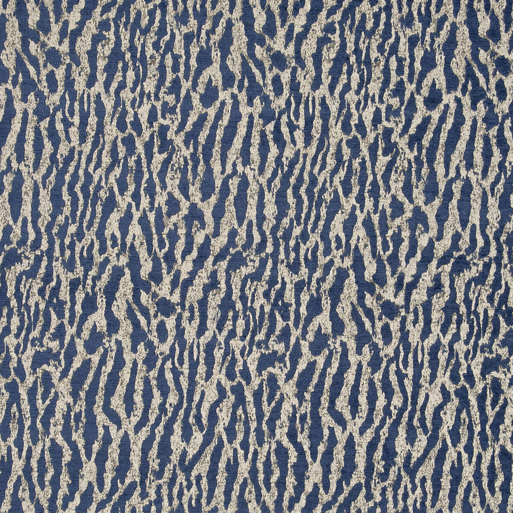 Samples and Purchasing available for Gautier - Indigo  By Clarke And Clarke | Clarke & Clarke Latour |Animal Skins  Multipurpose Weave at Designer Wallcoverings and Fabrics