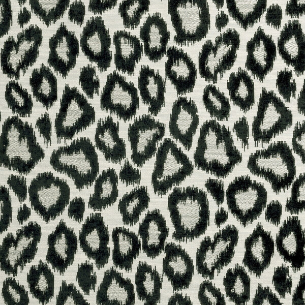 Samples and Purchasing available for Bw1039 - Black/White  By Clarke And Clarke | Clarke & Clarke Black + White |Animal Skins  Multipurpose Weave at Designer Wallcoverings and Fabrics