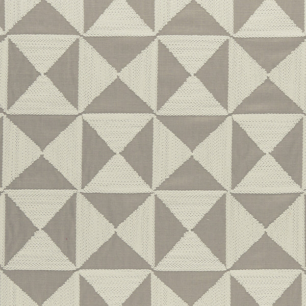 Samples and Purchasing available for Adisa - Taupe  By Clarke And Clarke | Clarke & Clarke Amara |  Drapery Embroidery at Designer Wallcoverings and Fabrics