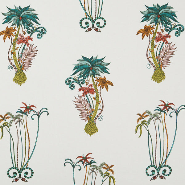 Samples and Purchasing available for Jungle Palms - Jungle  By Clarke And Clarke | Animalia By Emma J Shipley For C&C | Botanical & Floral Multipurpose Print at Designer Wallcoverings and Fabrics