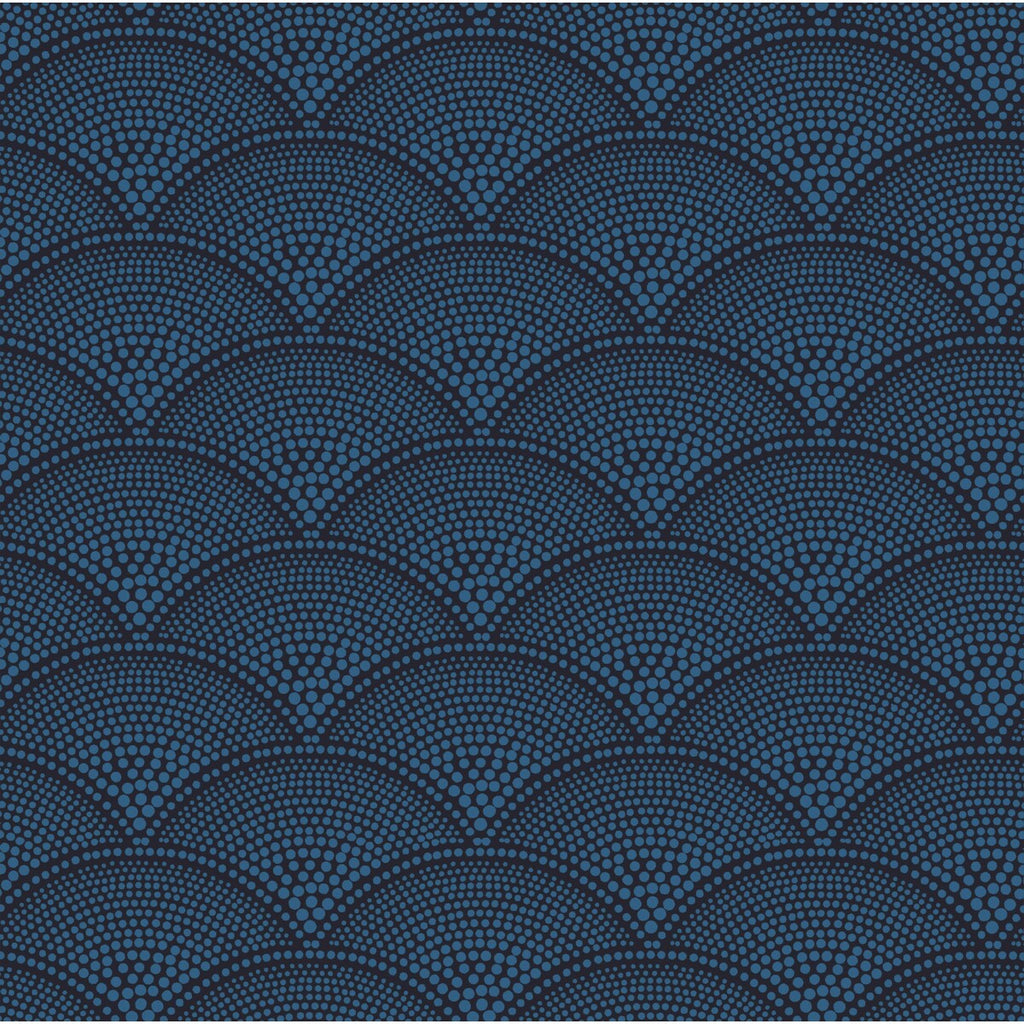 Samples and Purchasing available for Feather Fan - Hyac On Char Dark Blue By Cole & Son | Cole & Son Contemporary Fabrics |Modern Flamestitch Upholstery Weave at Designer Wallcoverings and Fabrics