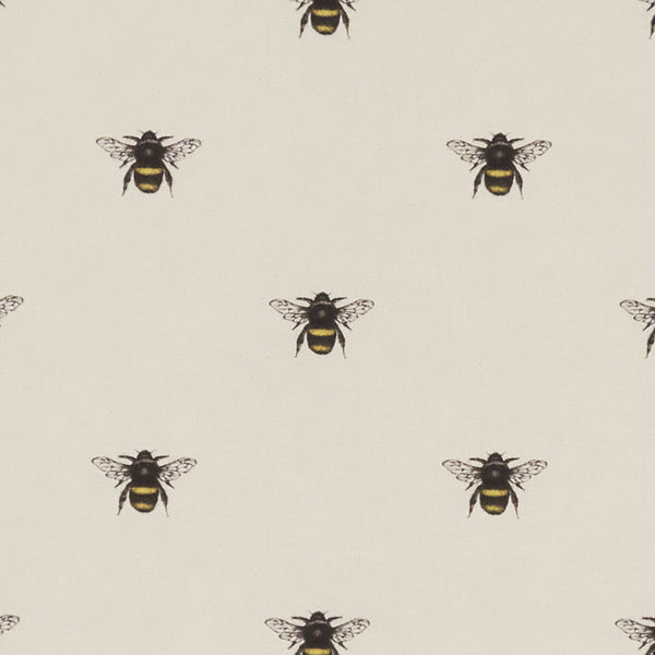 Samples and Purchasing available for Abeja - Ivory  By Clarke And Clarke | Clarke & Clarke Eden | Animal/Insects Multipurpose Print at Designer Wallcoverings and Fabrics