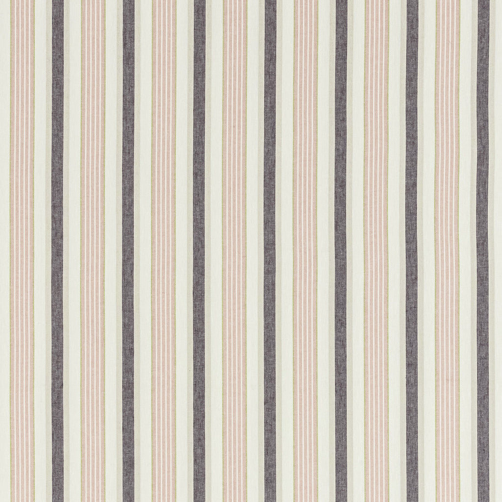 Samples and Purchasing available for Belvoir - Blush/Damson Purple By Clarke And Clarke | Clarke & Clarke Botanist |Stripes  Upholstery  at Designer Wallcoverings and Fabrics