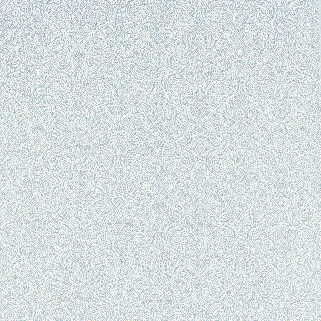 Samples and Purchasing available for Ada - Denim Light Blue By Clarke And Clarke | Clarke & Clarke Vintage | Damask Upholstery  at Designer Wallcoverings and Fabrics