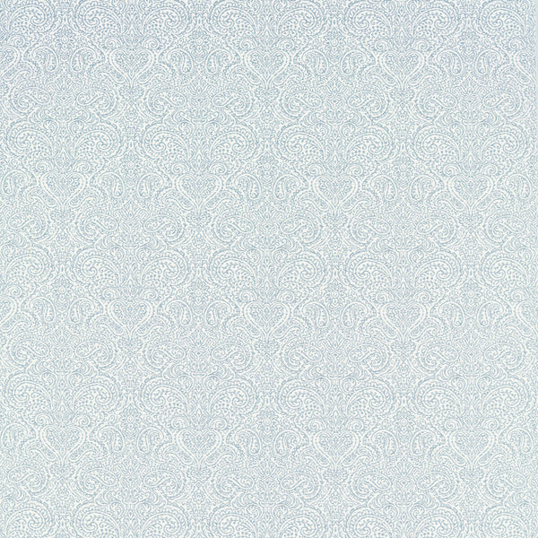 Samples and Purchasing available for Ada - Denim Light Blue By Clarke And Clarke | Clarke & Clarke Vintage | Damask Upholstery  at Designer Wallcoverings and Fabrics