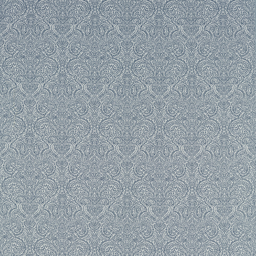 Samples and Purchasing available for Ada - Midnight Blue By Clarke And Clarke | Clarke & Clarke Vintage | Damask Upholstery  at Designer Wallcoverings and Fabrics