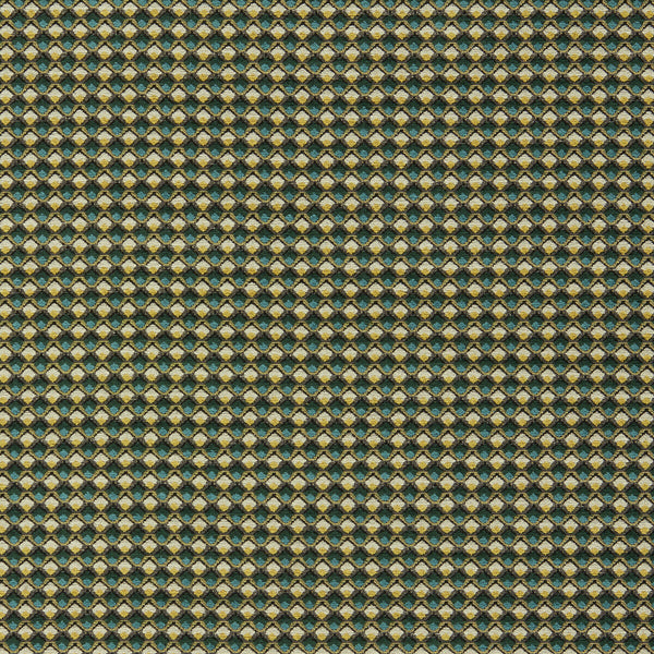 Samples and Purchasing available for Lyra - Teal/Citrus Teal By Clarke And Clarke | Clarke And Clarke Equinox 2 |Diamond Small Scale Upholstery Chenille at Designer Wallcoverings and Fabrics