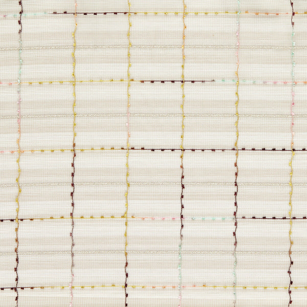 Samples and Purchasing available for Alberte - Summer White By Clarke And Clarke | Clarke And Clarke Vardo Sheers |Plaid / Check Texture Drapery Sheer at Designer Wallcoverings and Fabrics