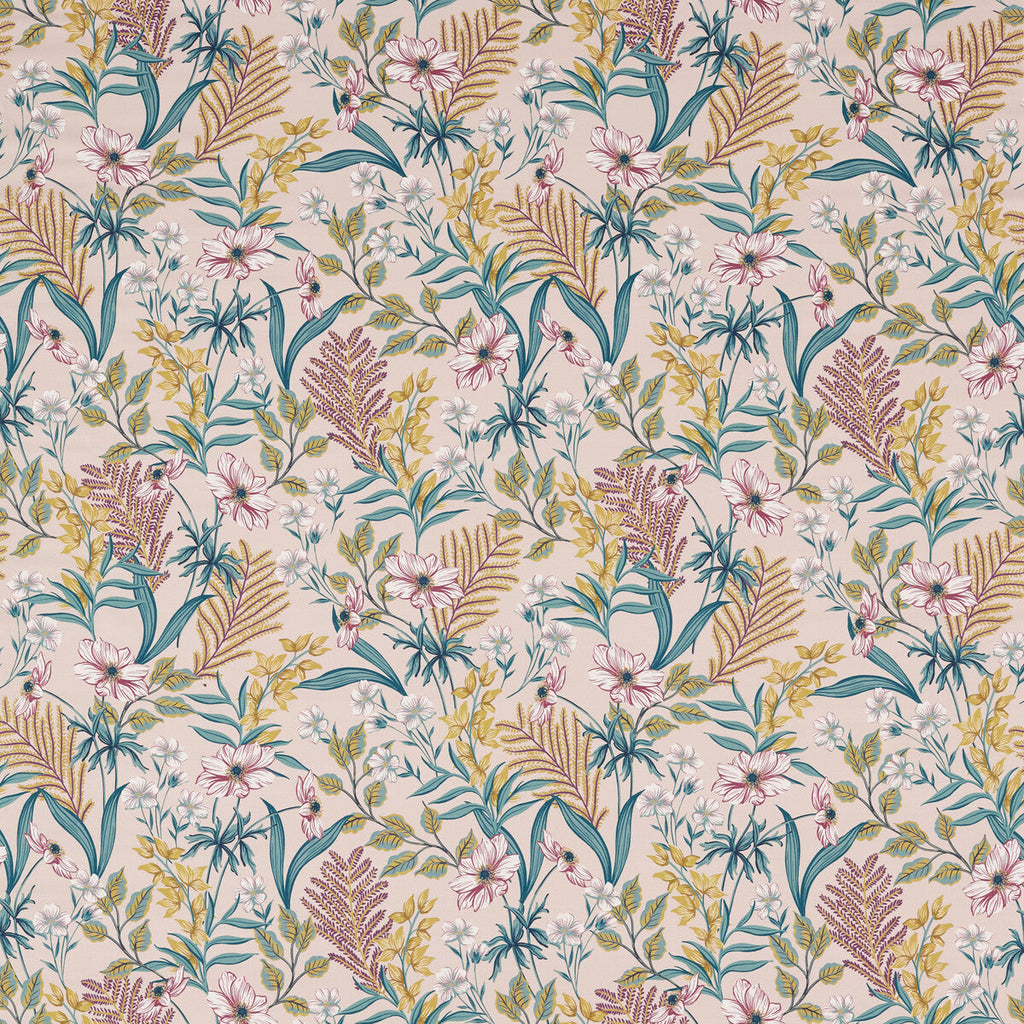 Samples and Purchasing available for Hazelbury - Blush Pink By Clarke And Clarke | Clarke & Clarke Ferndene | Botanical & Floral Multipurpose Print at Designer Wallcoverings and Fabrics