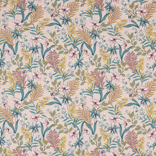 Samples and Purchasing available for Hazelbury - Blush Pink By Clarke And Clarke | Clarke & Clarke Ferndene | Botanical & Floral Multipurpose Print at Designer Wallcoverings and Fabrics