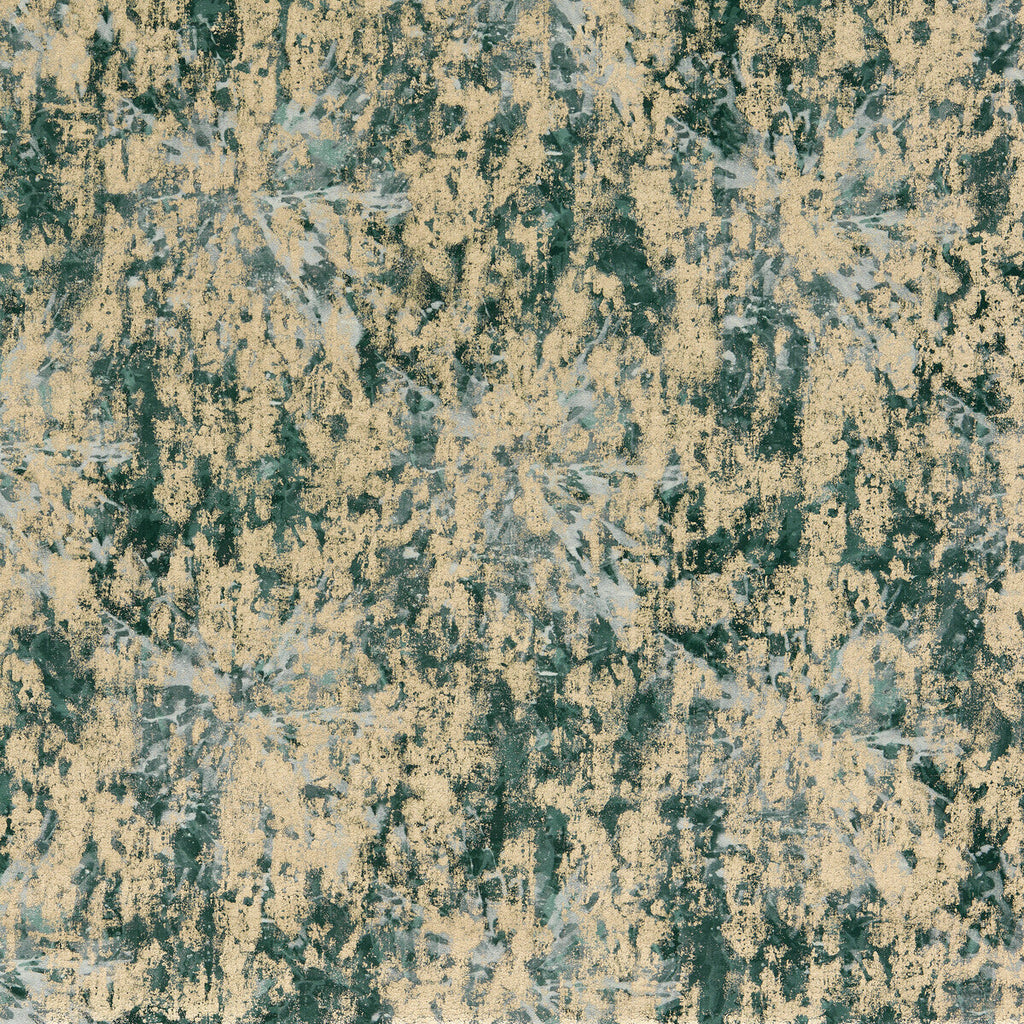 Samples and Purchasing available for Dipinto - Teal Espresso By Clarke And Clarke | Clarke & Clarke Vivido |Abstract Metallic Multipurpose Print at Designer Wallcoverings and Fabrics