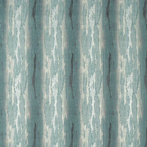 Samples and Purchasing available for Effetto - Mineral Turquoise By Clarke And Clarke | Clarke & Clarke Vivido |Abstract Stripes Multipurpose  at Designer Wallcoverings and Fabrics