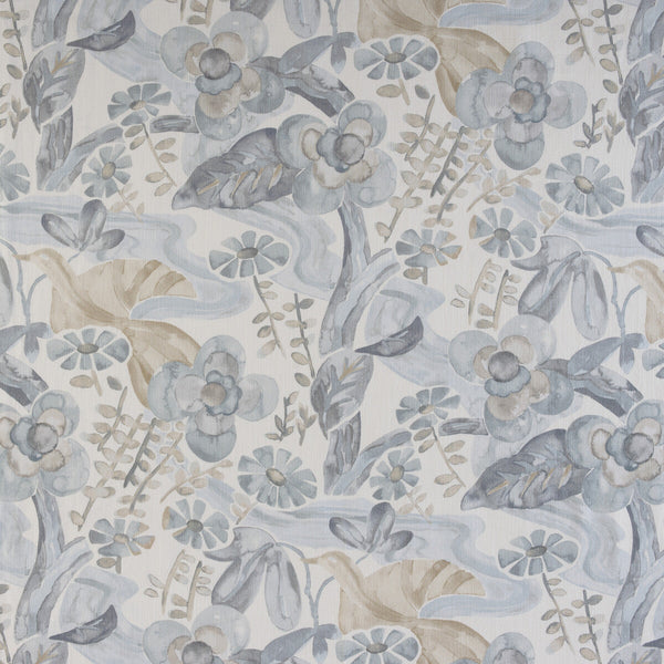 Samples and Purchasing available for Faerie - Cloud White By Kravet Design | Barbara Barry Home Midsummer | Botanical & Floral Multipurpose Print at Designer Wallcoverings and Fabrics