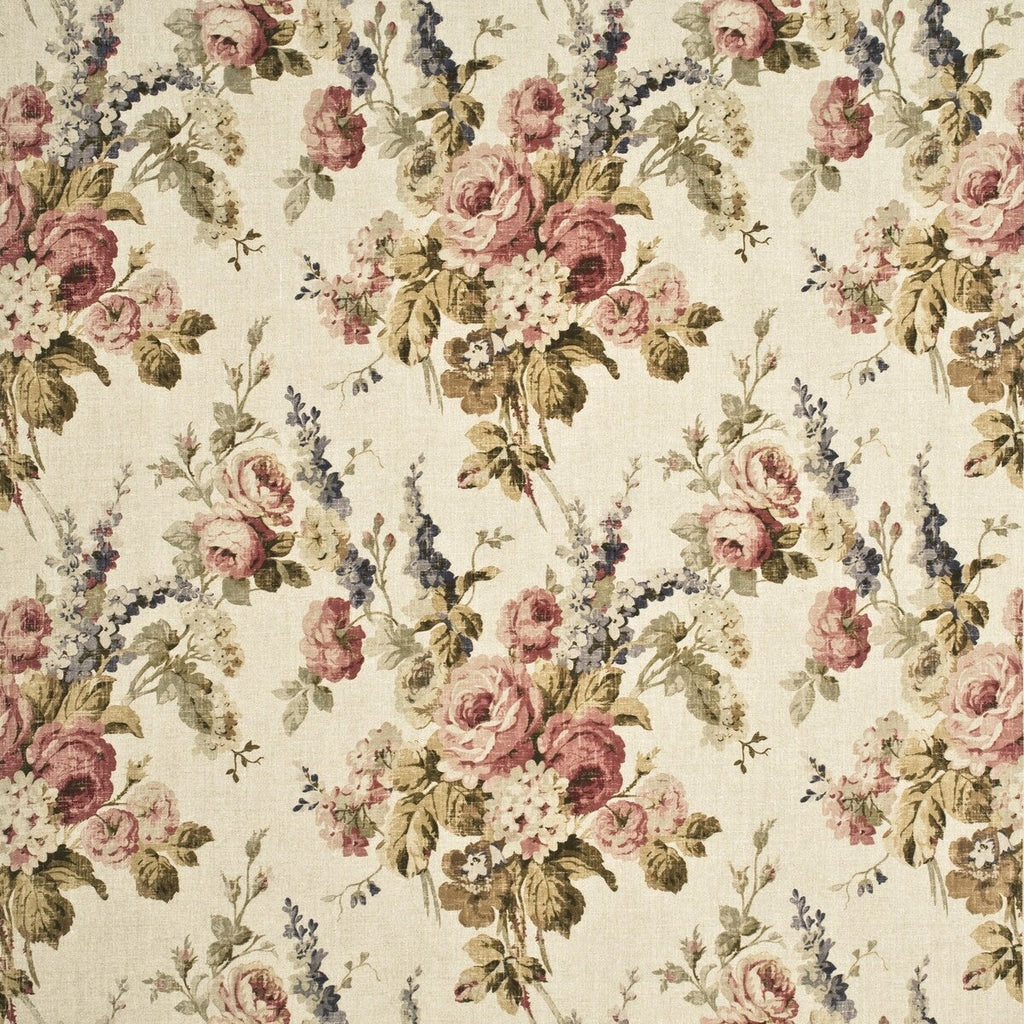 Samples and Purchasing available for Vintage Floral - Antique/Rose Beige By Mulberry | Country Weekend |Botanical & Floral  Multipurpose Print at Designer Wallcoverings and Fabrics