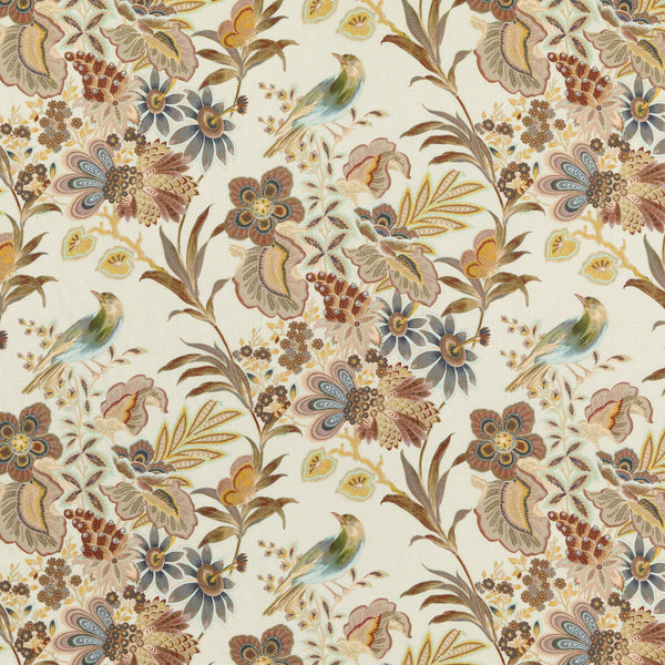 Samples and Purchasing available for Artist Garden - Spice Red By Mulberry | Modern Country Ii |Botanical & Floral Flora & Fauna Multipurpose Print at Designer Wallcoverings and Fabrics