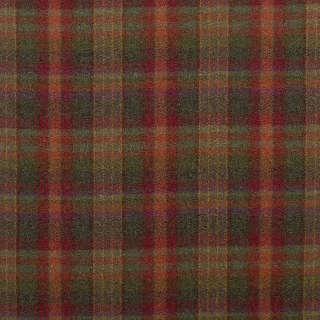 Samples and Purchasing available for Country Plaid - Red/Lovat/Heather Red By Mulberry | Bohemian Romance |Plaid / Check  Upholstery  at Designer Wallcoverings and Fabrics