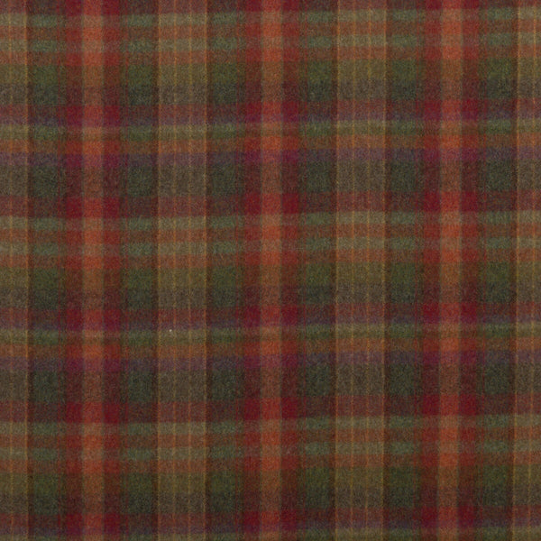 Samples and Purchasing available for Country Plaid - Red/Lovat/Heather Red By Mulberry | Bohemian Romance |Plaid / Check  Upholstery  at Designer Wallcoverings and Fabrics