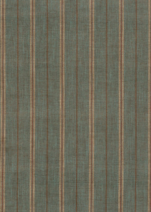 Samples and Purchasing available for Haddon Stripe - Aqua Green By Mulberry |  |Stripes  Multipurpose Weave at Designer Wallcoverings and Fabrics