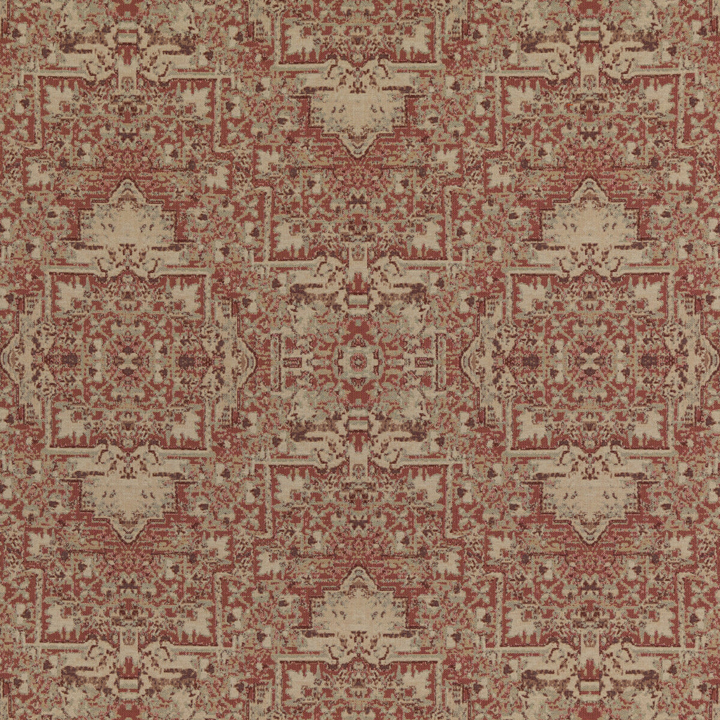 Samples and Purchasing available for Faded Tapestry - Spice Burgundy By Mulberry | Modern Country I |Global  Multipurpose Weave at Designer Wallcoverings and Fabrics