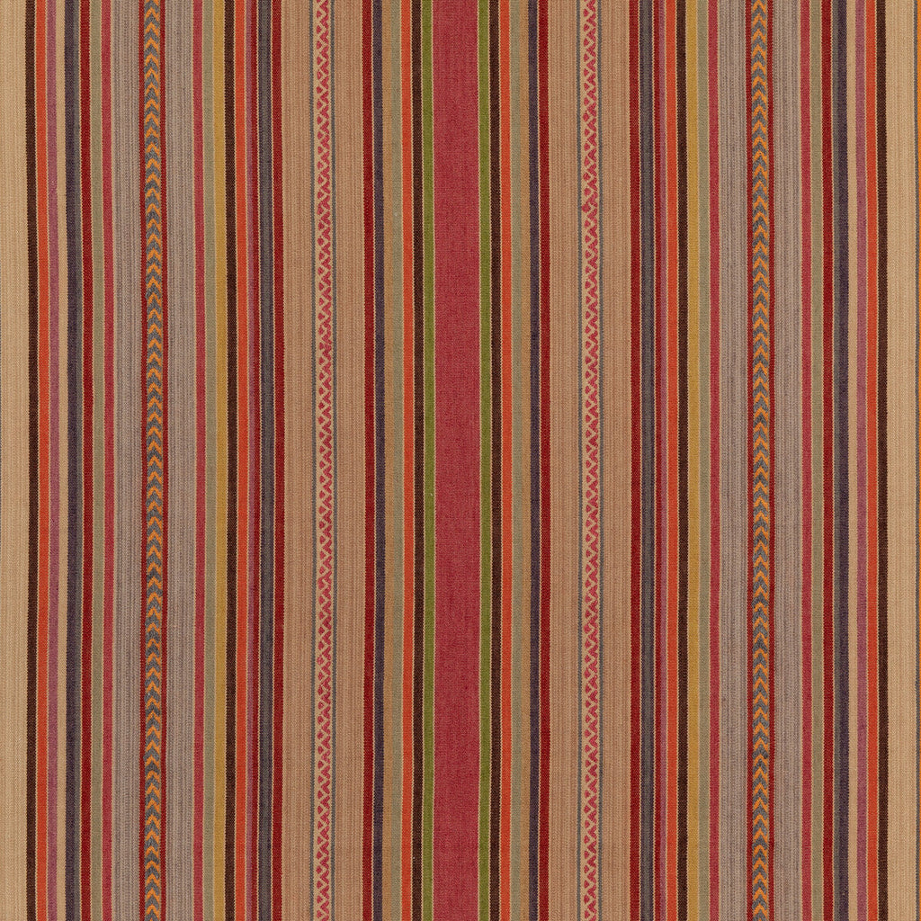 Samples and Purchasing available for Art Stripe - Multi Multi By Mulberry | Modern Country Ii |Stripes  Multipurpose Weave at Designer Wallcoverings and Fabrics