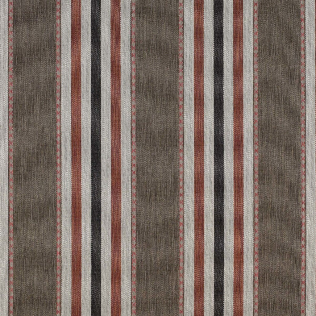 Samples and Purchasing available for Albuquerque - Tabaco Multi By Gaston Y Daniela | Gaston Uptown |Stripes  Upholstery Weave at Designer Wallcoverings and Fabrics