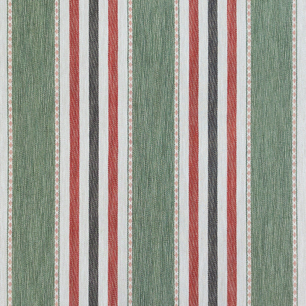 Samples and Purchasing available for Albuquerque - Verde Oscuro Green By Gaston Y Daniela | Gaston Rio Grande |Stripes  Upholstery  at Designer Wallcoverings and Fabrics