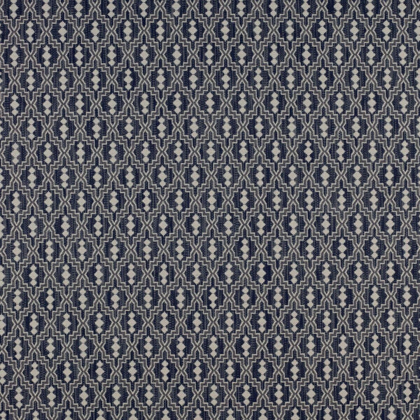 Samples and Purchasing available for Aztec - Azul Marino Blue By Gaston Y Daniela | Gaston Uptown |Global  Upholstery Weave at Designer Wallcoverings and Fabrics