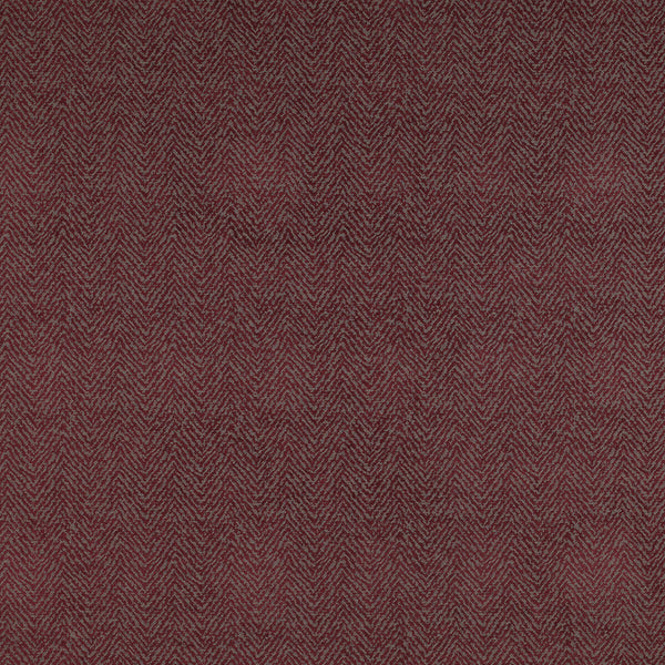 Samples and Purchasing available for Santa Ana - Rojo Red By Gaston Y Daniela | Madrid |Herringbone/Tweed Animal Skins Upholstery Chenille at Designer Wallcoverings and Fabrics