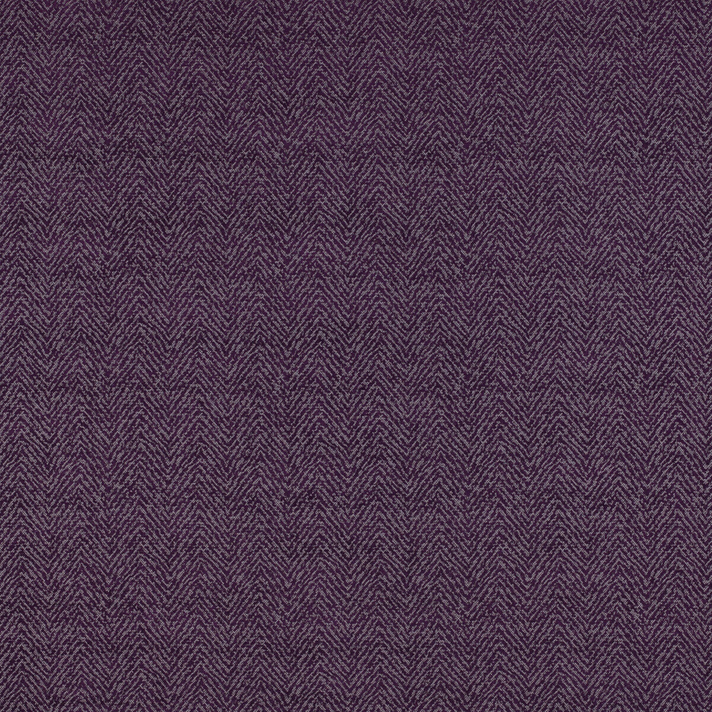 Samples and Purchasing available for Santa Ana - Berenjena Purple By Gaston Y Daniela | Madrid |Herringbone/Tweed Animal Skins Upholstery Chenille at Designer Wallcoverings and Fabrics