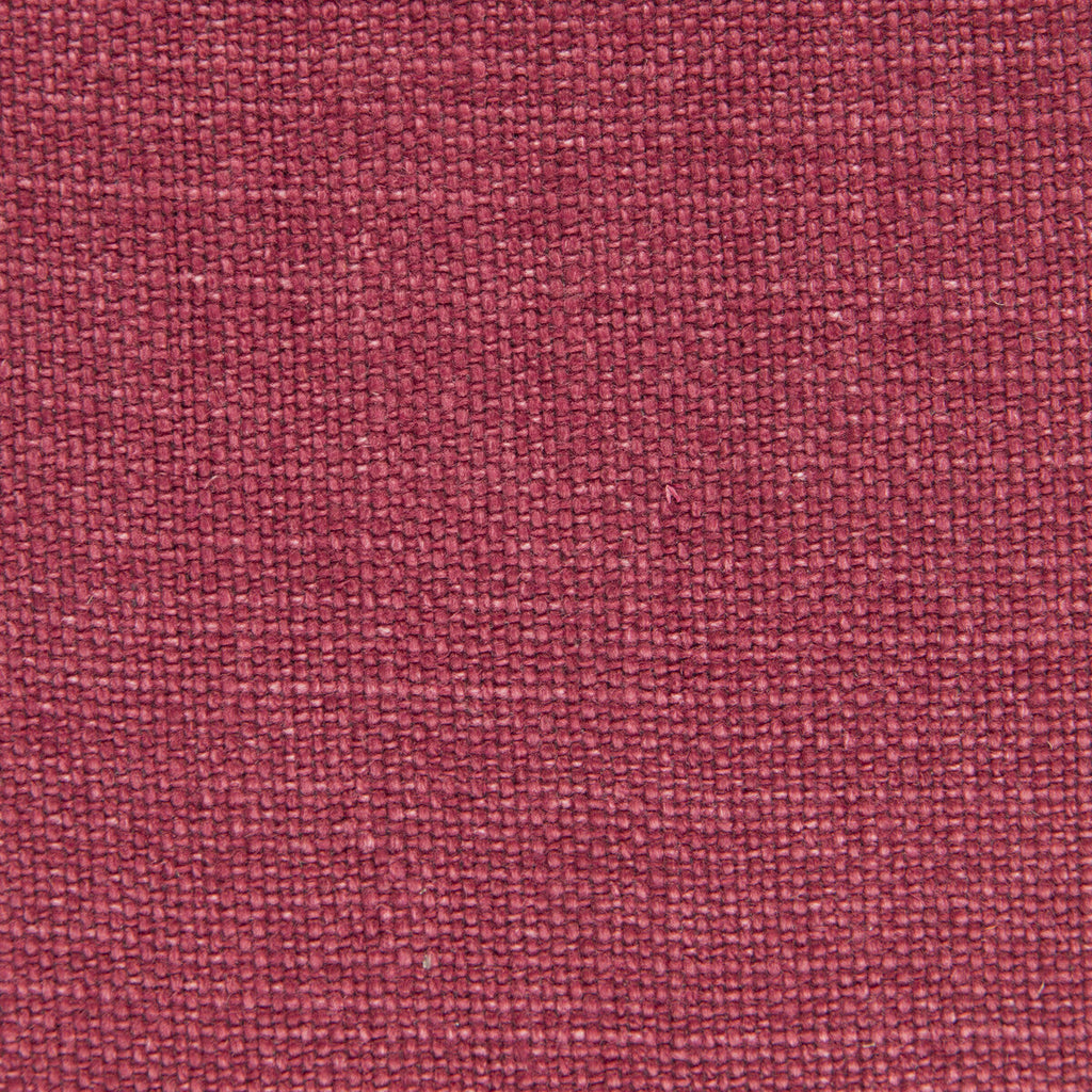 Samples and Purchasing available for Nicaragua - Cereza Burgundy/Red By Gaston Y Daniela | Basics |Solid Texture Upholstery Linen at Designer Wallcoverings and Fabrics