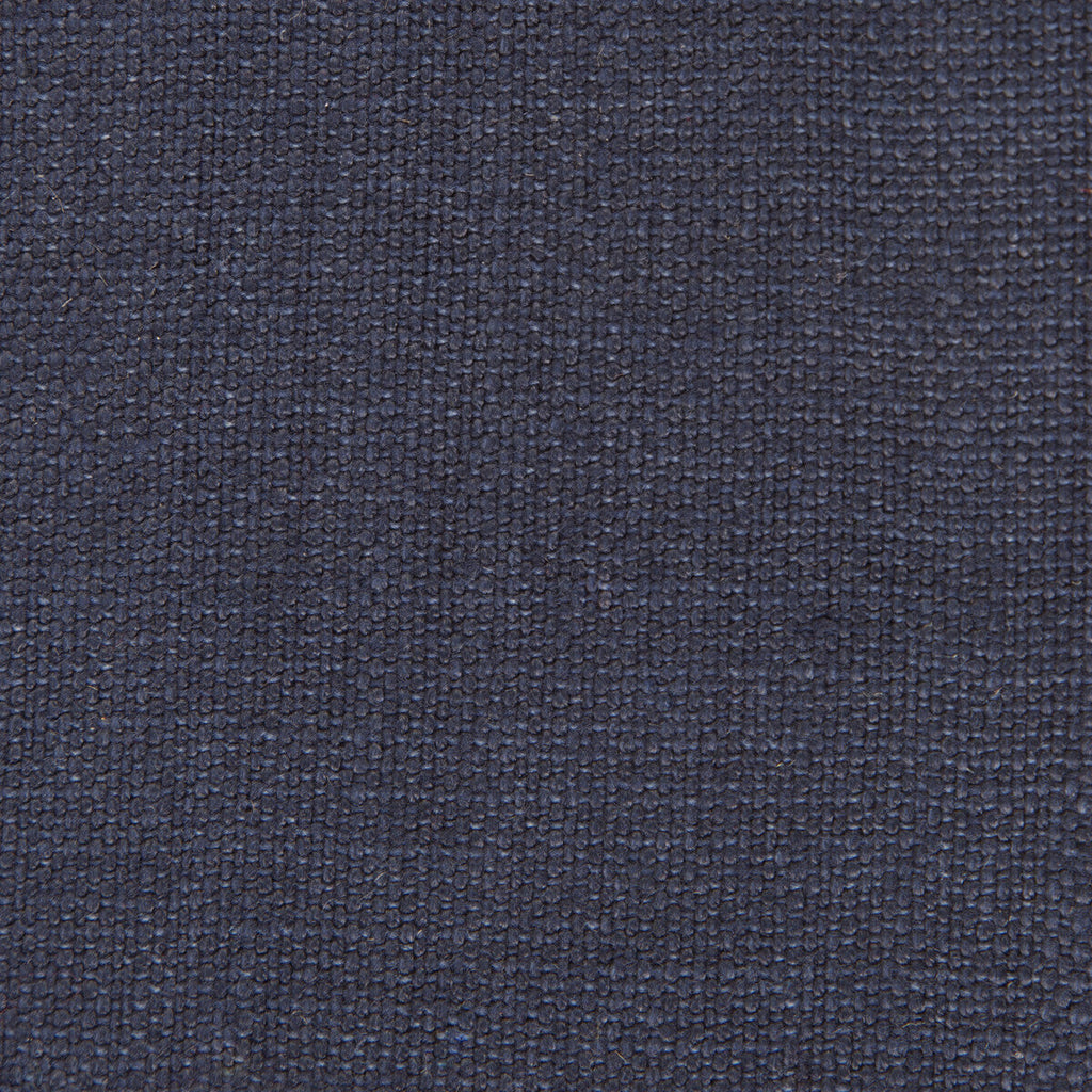 Samples and Purchasing available for Nicaragua - Azul Oscuro Dark Blue By Gaston Y Daniela | Basics |Solid Texture Upholstery Linen at Designer Wallcoverings and Fabrics