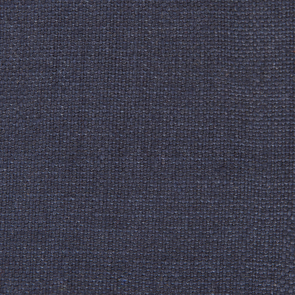 Samples and Purchasing available for Nicaragua - Azul Oscuro Dark Blue By Gaston Y Daniela | Basics |Solid Texture Upholstery Linen at Designer Wallcoverings and Fabrics