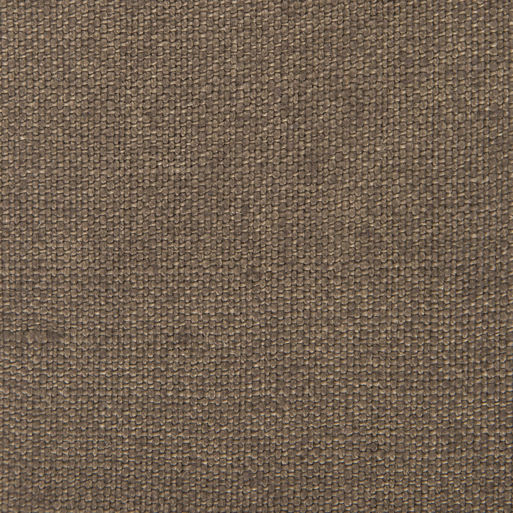 Samples and Purchasing available for Nicaragua - Marron Brown By Gaston Y Daniela | Basics |Solid Texture Upholstery Linen at Designer Wallcoverings and Fabrics