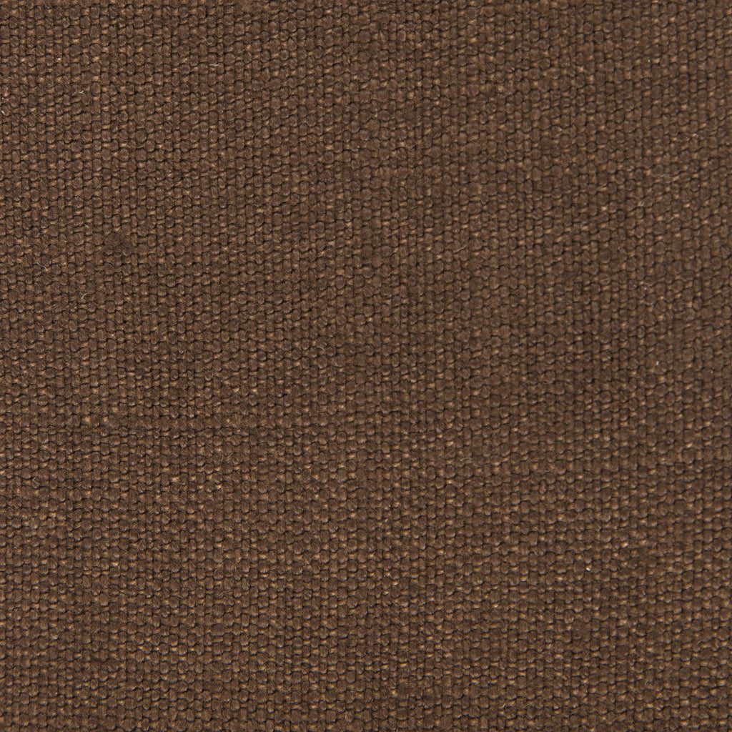 Samples and Purchasing available for Nicaragua - Tabaco Brown By Gaston Y Daniela | Basics |Solid Texture Upholstery Linen at Designer Wallcoverings and Fabrics