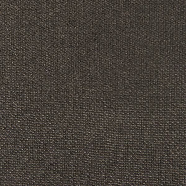 Samples and Purchasing available for Nicaragua - Antracita Charcoal By Gaston Y Daniela | Basics |Solid Texture Upholstery Linen at Designer Wallcoverings and Fabrics