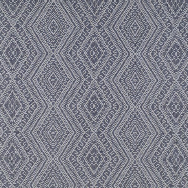 Samples and Purchasing available for Estromboli - Navy Indigo By Gaston Y Daniela | Tierras | Geometric Drapery Linen at Designer Wallcoverings and Fabrics