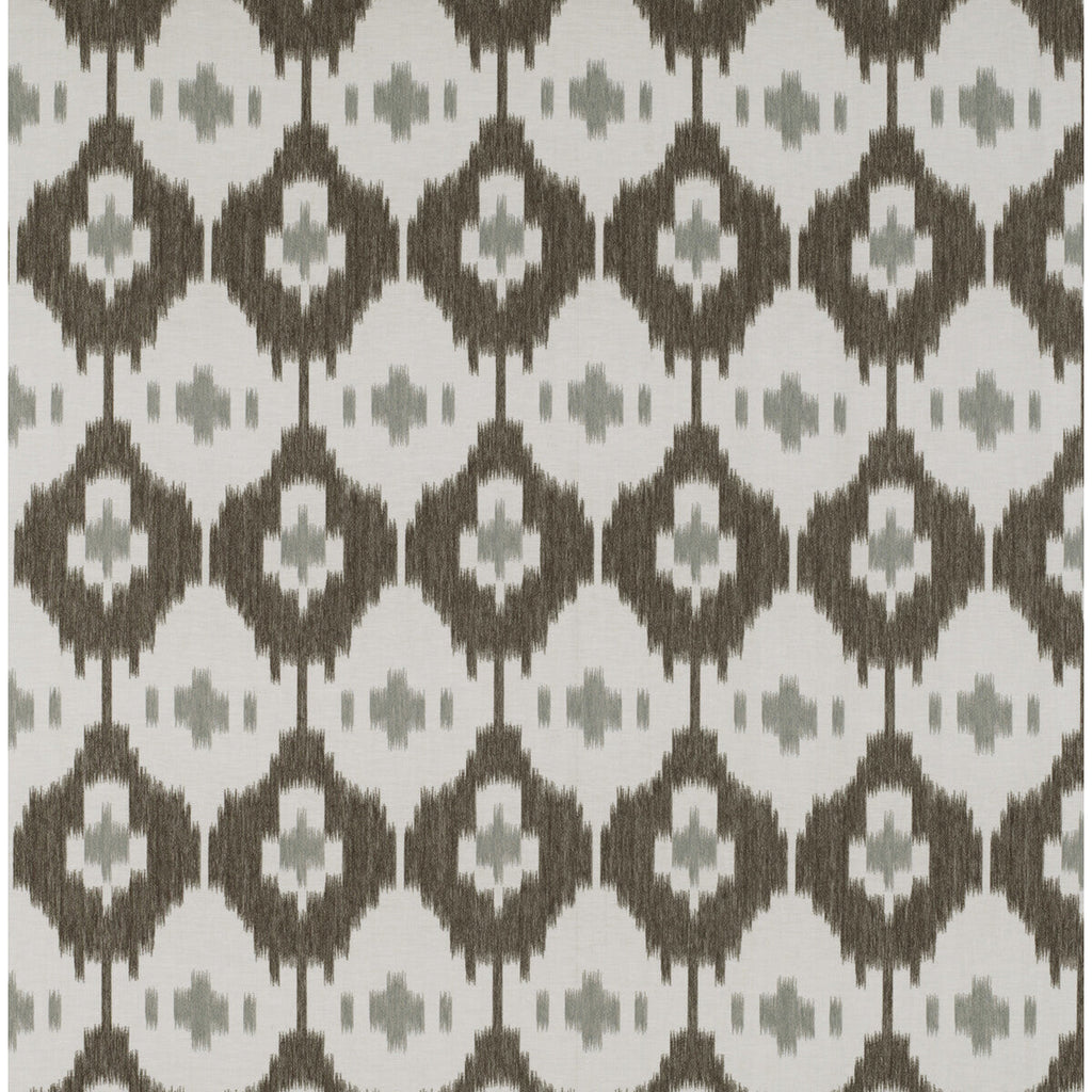 Samples and Purchasing available for Panarea - Chocolate/Gris Multi By Gaston Y Daniela | Tierras |  Drapery  at Designer Wallcoverings and Fabrics