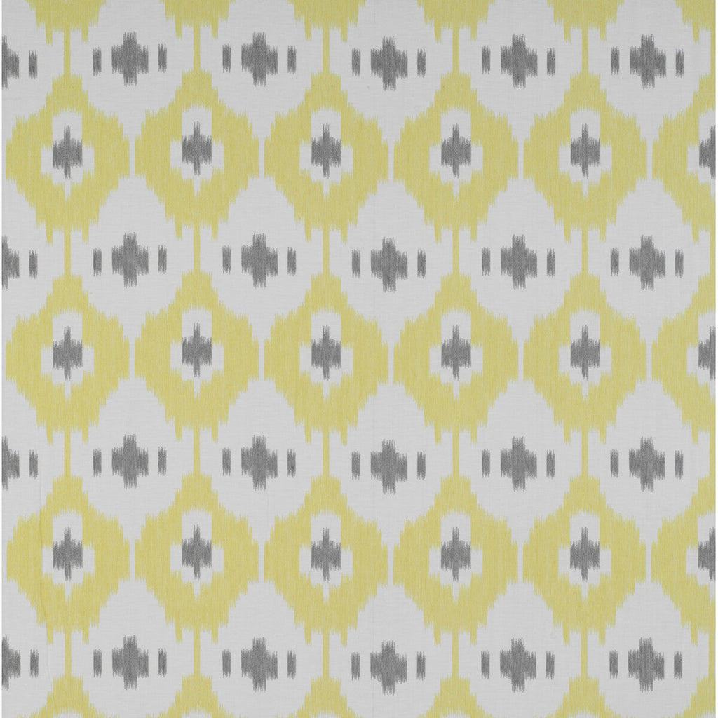 Samples and Purchasing available for Panarea - Amarillo/Gris Multi By Gaston Y Daniela | Tierras |  Drapery  at Designer Wallcoverings and Fabrics