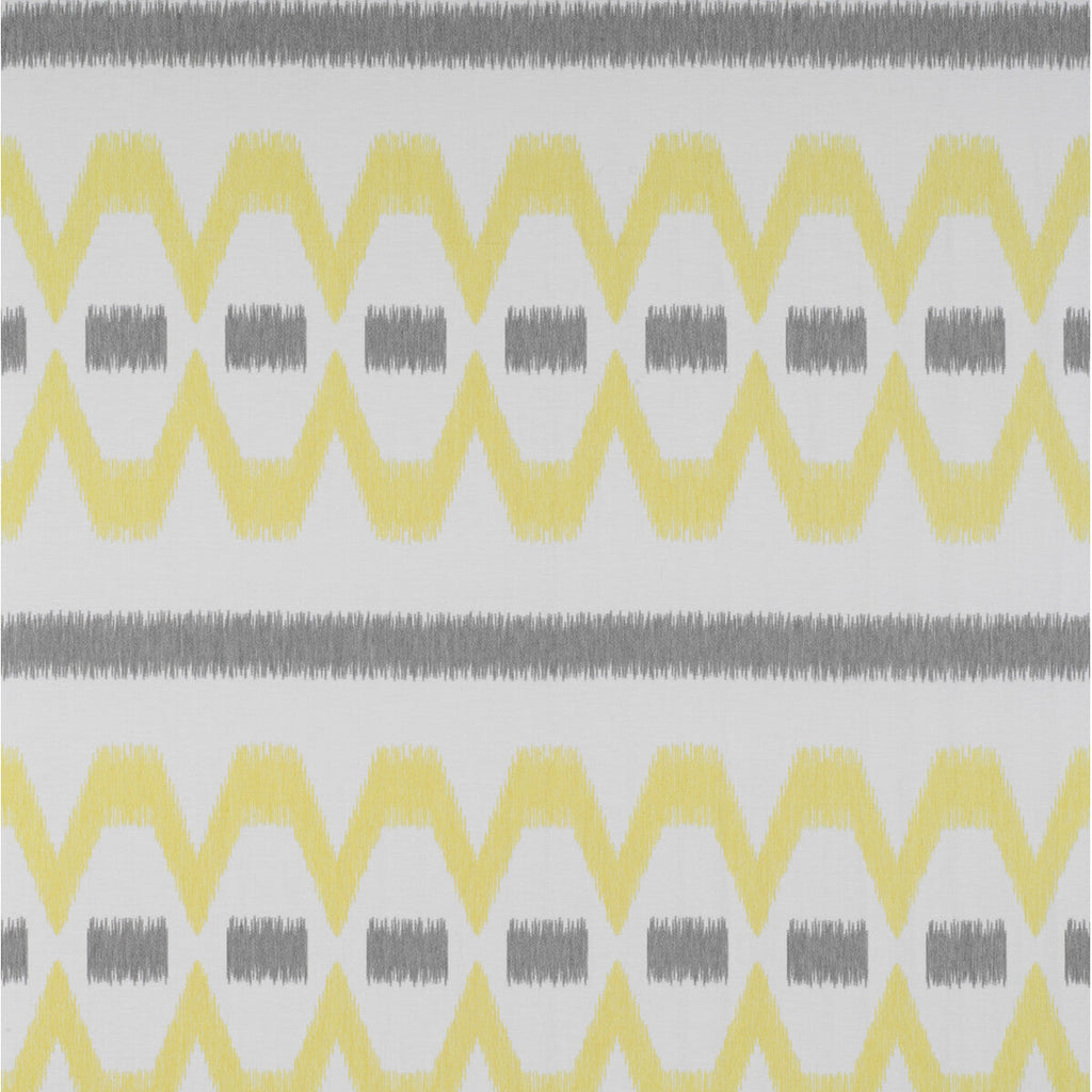 Samples and Purchasing available for Lampedusa - Gris/Amarillo Multi By Gaston Y Daniela | Tierras |  Drapery  at Designer Wallcoverings and Fabrics