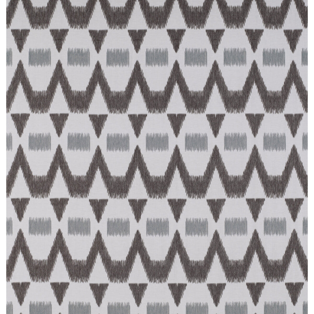 Samples and Purchasing available for Montecristo - Gris/Chocolate Multi By Gaston Y Daniela | Tierras |  Drapery  at Designer Wallcoverings and Fabrics