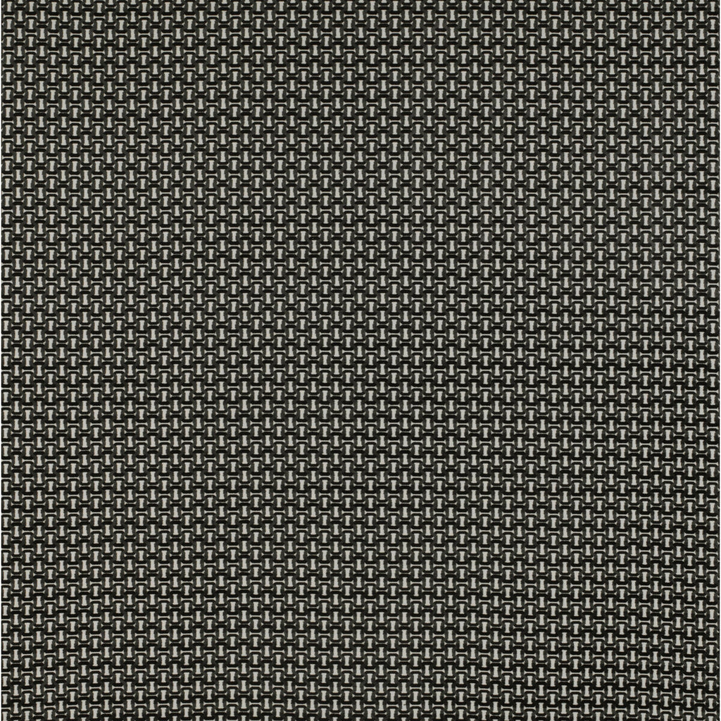 Samples and Purchasing available for Viareggio - Blanco/Onyx Grey By Gaston Y Daniela | Tierras |Modern Geometric Upholstery Weave at Designer Wallcoverings and Fabrics