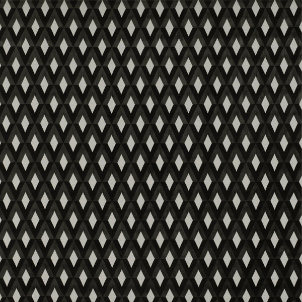 Samples and Purchasing available for San Piero - Blanco/Onyx Black By Gaston Y Daniela | Tierras |Modern Diamond Upholstery Weave at Designer Wallcoverings and Fabrics