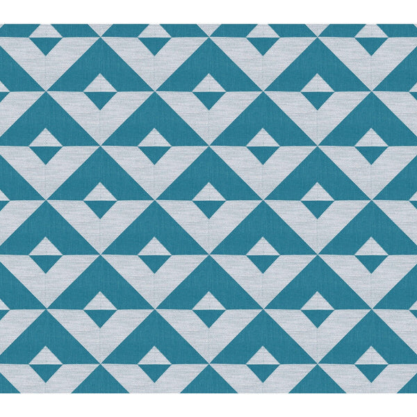 Samples and Purchasing available for Kenia - Oceano Turquoise By Gaston Y Daniela | Gaston Africalia |Modern Geometric Upholstery Weave at Designer Wallcoverings and Fabrics