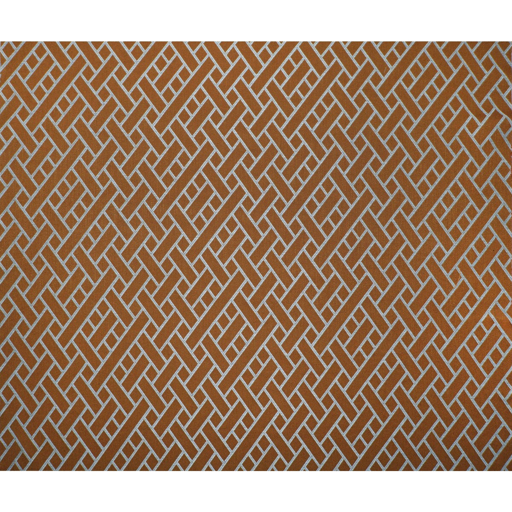 Samples and Purchasing available for Nairobi - Naranja Orange By Gaston Y Daniela | Gaston Africalia |Lattice/Scrollwork  Upholstery Weave at Designer Wallcoverings and Fabrics